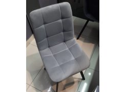 Стул на металлокаркасе Чилли синяя ткань / белый фото покупателя 478