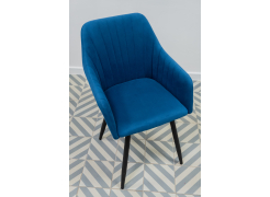 Кресло Слэм крутящееся бежевый teddy 304 / черный из шоурума 2