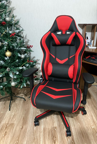 Компьютерное кресло Racer черное / бежевое фото покупателя 9