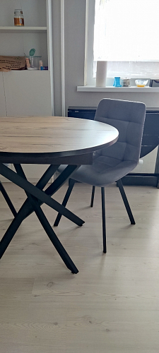 Комплект стульев Чилли 2 шт бежевый / черный фото покупателя 822