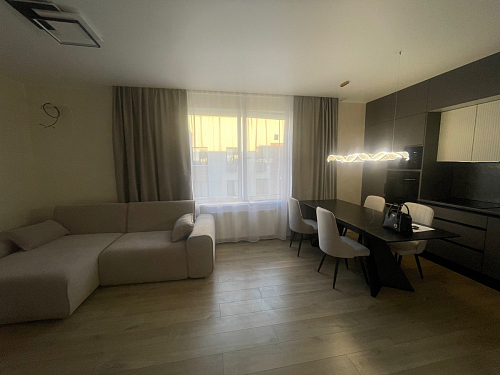 Керамический стол Ливи 140(200)х80х78 серый мрамор / черный фото покупателя 15