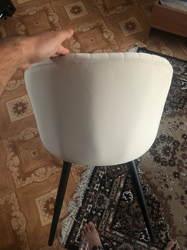 Стул на металлокаркасе Gabi 1 темно-серый / черный фото покупателя 149