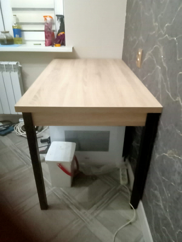 Стол Оригон делано / черный матовый фото покупателя 24