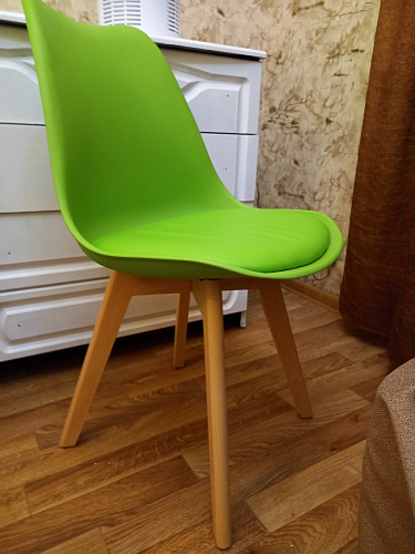 Деревянный стул Bonuss black / black фото покупателя 30