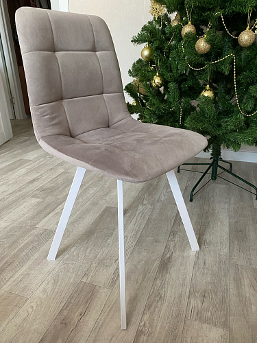 Стул на металлокаркасе Чилли черный / зеленый фото покупателя 1122