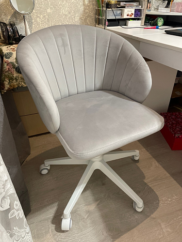 Компьютерное кресло Пард confetti silver серый / черный фото покупателя 213