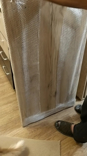 Стол Тринити Лофт 120 25 мм черный матовый / дуб делано темный фото покупателя 231