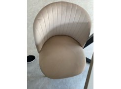 Стул на металлокаркасе Gabi 1 light purple / black фото покупателя 250