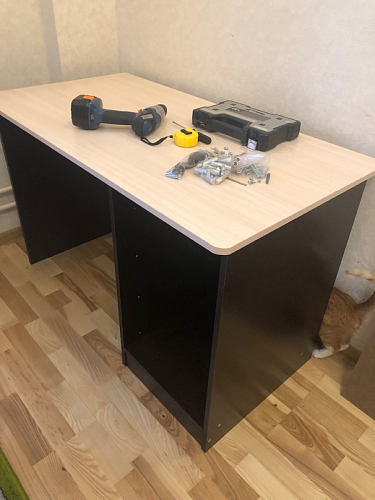 Стол письменный СП4 венге / дуб молочный фото покупателя 10