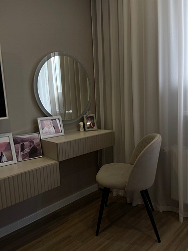 Стул на металлокаркасе Gabi 1 light purple / black фото покупателя 795