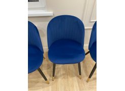 Стул на металлокаркасе Gabi 1 light purple / black фото покупателя 583