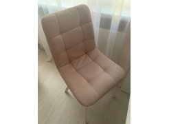 Стул на металлокаркасе Чилли горчичный / белый фото покупателя 597