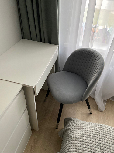 Стул на металлокаркасе Gabi latte / gold / black фото покупателя 820