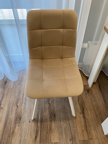 Стул на металлокаркасе Чилли зеленый / белый каркас фото покупателя 208