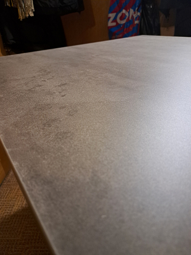 Стол Лота Лофт 140 25 мм черный матовый / бетон фото покупателя 778