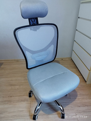 Компьютерное кресло Lody 1 фиолетовое / черное фото покупателя 5