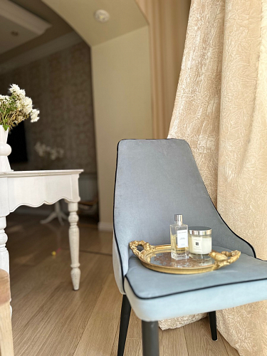 Стул на металлокаркасе Kora gray / black фото покупателя 287