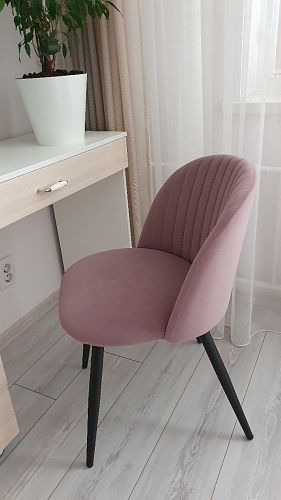 Стул на металлокаркасе Gabi 1 gray фото покупателя 230