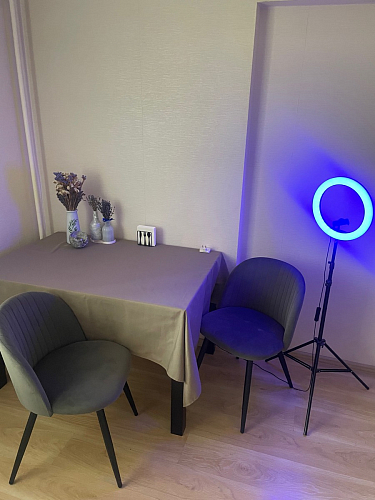 Стул на металлокаркасе Gabi gray / black фото покупателя 360