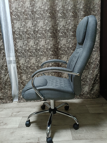 Компьютерное кресло Tron gray fabric фото покупателя 18