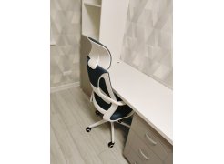 Компьютерное кресло Golem dark gray / white фото покупателя 41