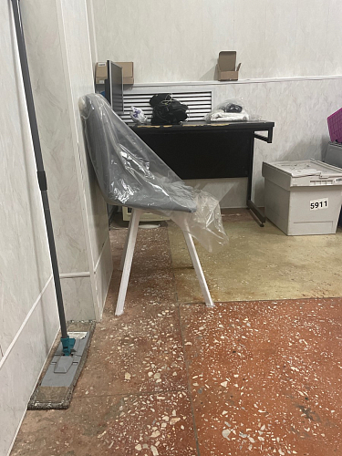 Стул на металлокаркасе Чилли бирюзовый / черный фото покупателя 1439