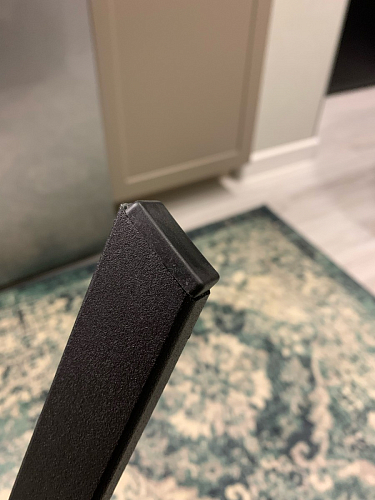 Стул на металлокаркасе Чилли черный / зеленый фото покупателя 1491