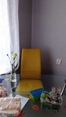 Стул на металлокаркасе Tod light purple / light blue / black фото покупателя 11