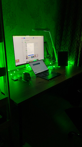 Стол Тринити Лофт 120 32 мм дуб галифакс табако / черный матовый фото покупателя 486