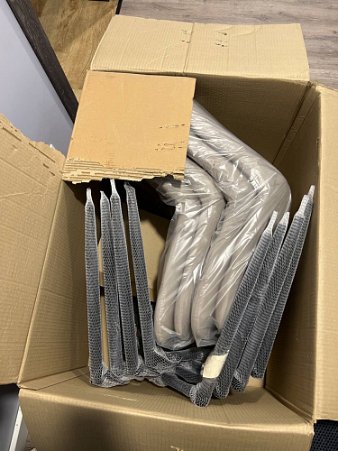 Стул на металлокаркасе Челси бирюзовый / черный фото покупателя 142