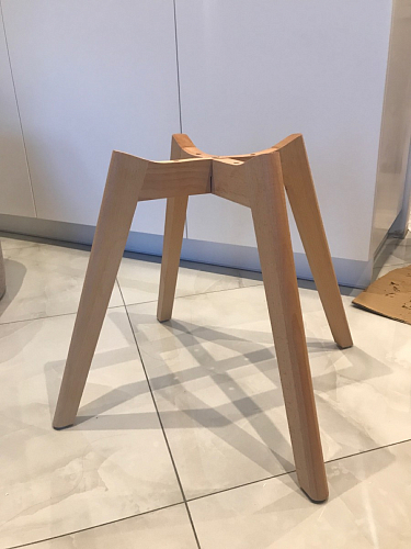 Деревянный стул Bonuss light gray / wood фото покупателя 54