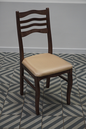 Деревянный стул Амадиу темно-коричневый из шоурума 2