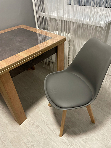 Деревянный стул Bonuss dark gray / black фото покупателя 9