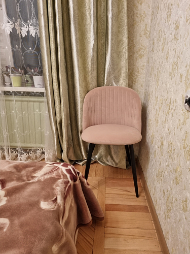 Стул на металлокаркасе Gabi 1 light purple / black фото покупателя 30