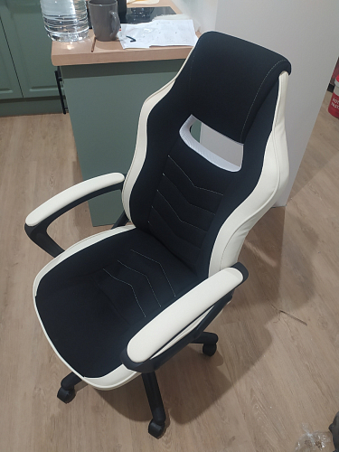 Компьютерное кресло Gamer черное / серое фото покупателя 54