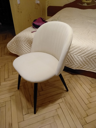 Стул на металлокаркасе Gabi green / black / silver фото покупателя 290