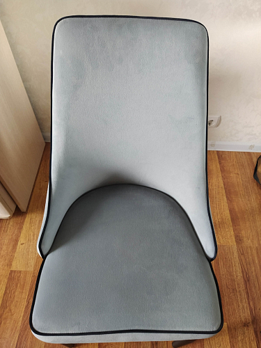 Стул на металлокаркасе Kora beige / black фото покупателя 208