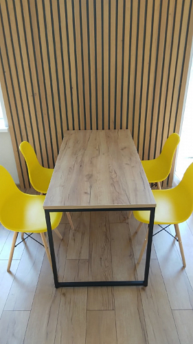 Пластиковый стул Eames PC-015 желтый фото покупателя 364