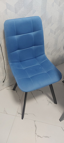 Стул на металлокаркасе Чилли бежевый / белый каркас фото покупателя 1217