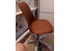 Компьютерное кресло Kolin с подушкой clear / white фото покупателя 254