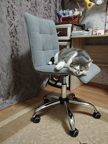 Компьютерное кресло Zero/Зеро серый 29 фото покупателя 107