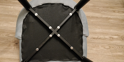 Стул на металлокаркасе Kora white / gray фото покупателя 132