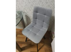 Стул на металлокаркасе Чилли горчичный / белый фото покупателя 579