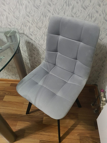 Комплект стульев Чилли 2 шт бежевый / черный фото покупателя 579