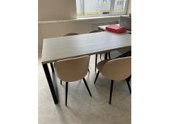 Стул на металлокаркасе Gabi gray / black фото покупателя 249