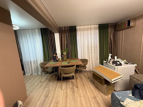 Стул на металлокаркасе Kamelia green / gold фото покупателя 20