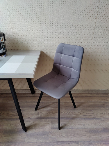 Комплект стульев Чилли 2 шт бежевый / черный фото покупателя 480