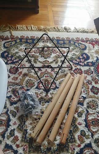 Стул Cindy Eames mod. 001 white / natural фото покупателя 25