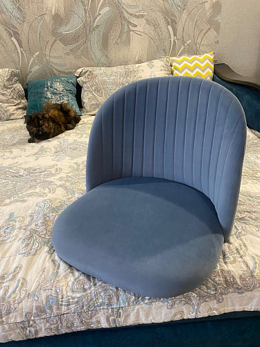 Стул на металлокаркасе Gabi gray / black фото покупателя 648