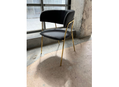 Стул на металлокаркасе Kamelia темно-серый / золотой фото покупателя 54